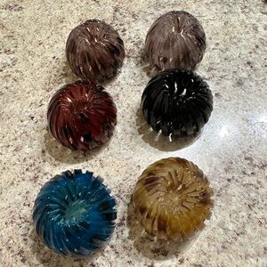 Colorful hair clips